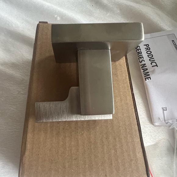 Signature Hardware Ultra Robe Hook Brushed Nickel - Picture 1 of 9